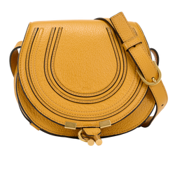 Small Marcie Crossbody, Leather, Yellow, D1RHY9, DB, 3*